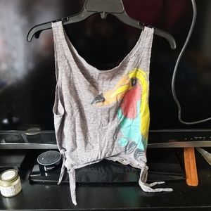 Roxy Loose Cropped Tank Top